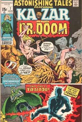 Astonishing Tales Vol. 1, No. 07 Ka-zar and Dr. Doom 