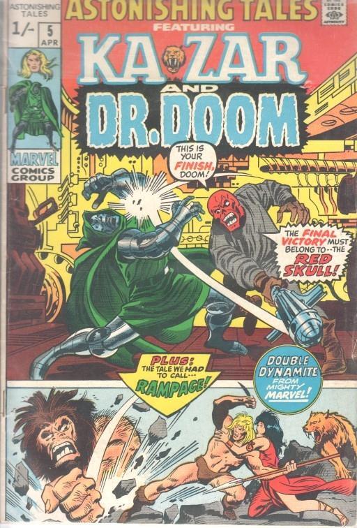 Astonishing Tales Vol. 1, No. 05 Ka-zar and Dr. Doom 