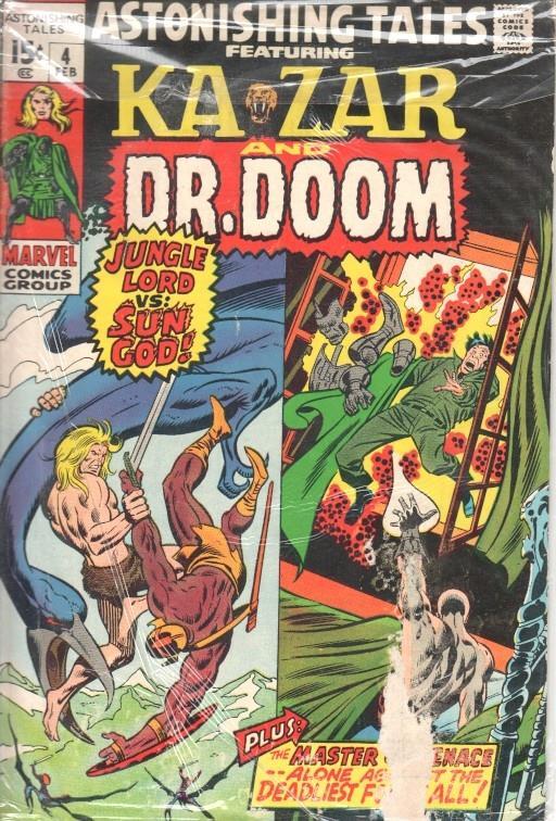 Astonishing Tales Vol. 1, No. 04 Ka-zar and Dr. Doom 