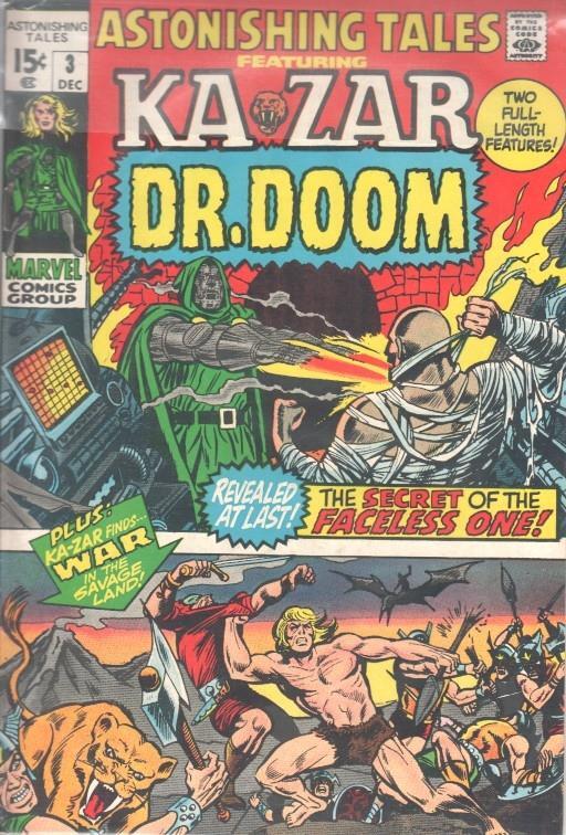 Astonishing Tales Vol. 1, No. 03 Ka-zar and Dr. Doom 
