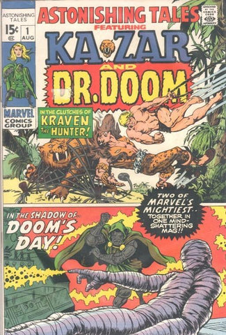 Astonishing Tales Vol. 1, No. 01 Ka-zar and Dr. Doom 
