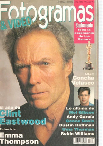 Fotogramas numero 1796, abril 1993: Suplemento, toda la ceremonia de los