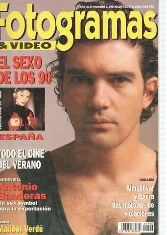 Fotogramas numero 1799, julio-agosto 1993: Todo el cine del verano- Antonio