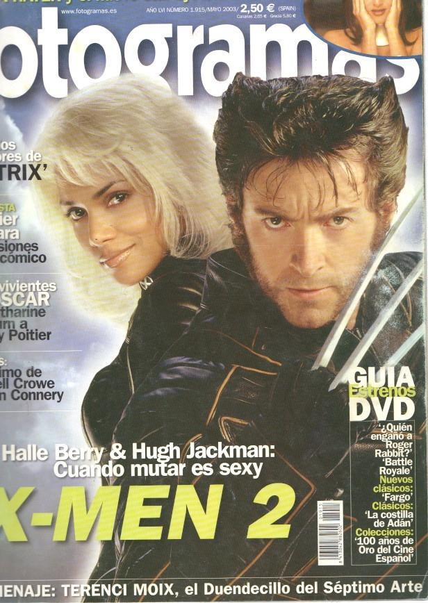 Fotogramas numero 1915, mayo 2003: Halle Berry y Hugh Jackmann, cuando-