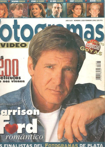 Fotogramas numero 1828, febrero 1996: Harrison Ford- Los finalistas del foto-