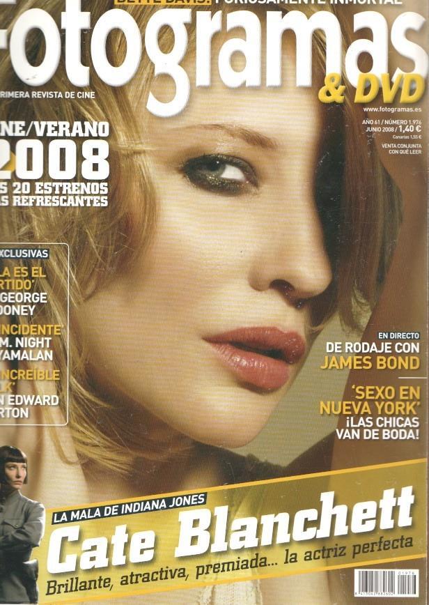 Fotogramas numero 1976, junio 2008: Cate Blanchett- Cine verano 2008, los 20