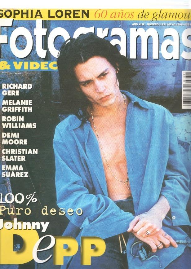 Fotogramas numero 1831, mayo 1996: Johnny Depp- Sophia Loren, 60 años de