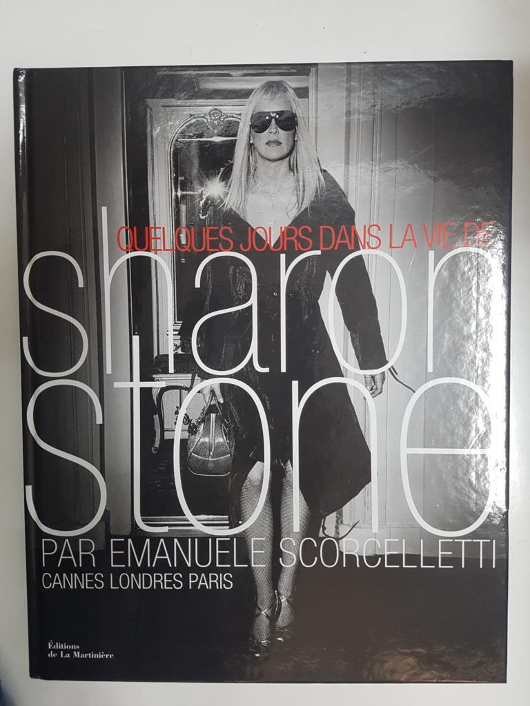 Quelques jours dans la vie de Sharon Stone par Emanuele Scorcelletti - Libro de fotos en sus viajes a Cannes, Londres, Paris en 2005