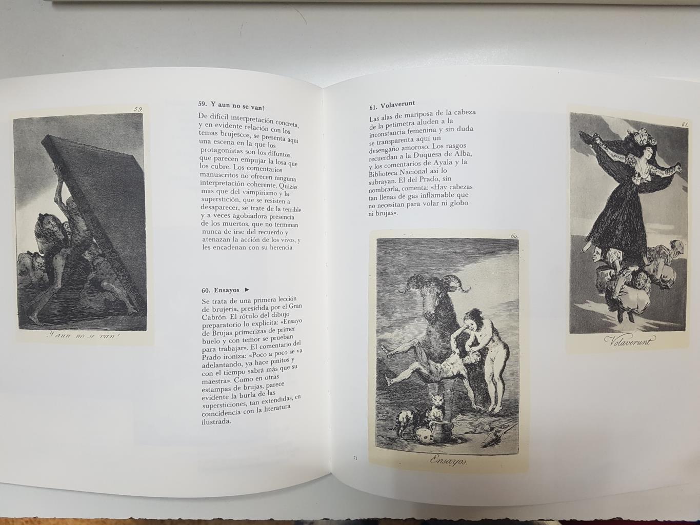 Goya: Caprichos - Desastres - Tauromaquia - Disparates. Fundacion Juan March, Madrid