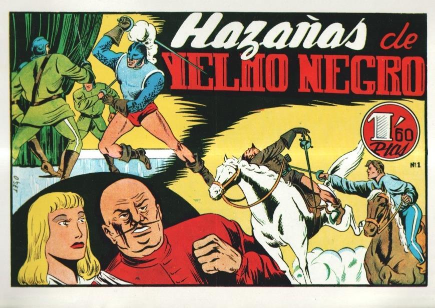 Facsimil: Hazañas de Yelmo Negro  numero 01: Yelmo Negro