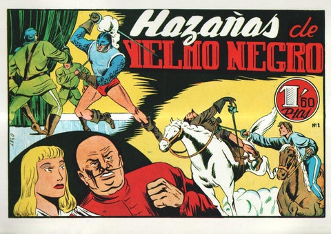 Facsimil: Hazañas de Yelmo Negro  numero 01: Yelmo Negro