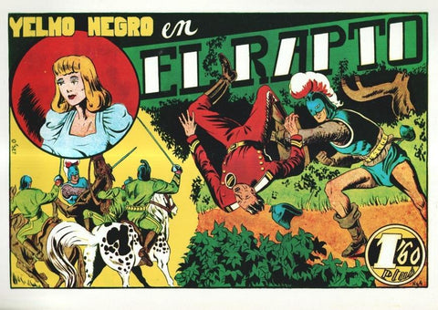 Facsimil: Hazañas de Yelmo Negro  numero 04: El rapto