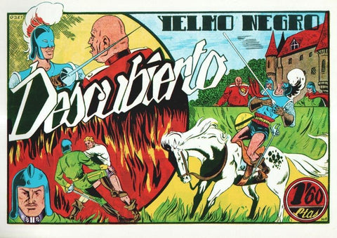 Facsimil: Hazañas de Yelmo Negro  numero 06: Descubierto