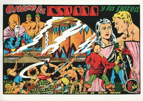 Facsimil: Hazañas de Yelmo Negro  numero 12: Entre la espada y la pared