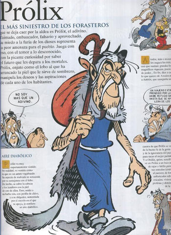 Asterix: Quien es quien: Prolix, el mas siniestro de los forasteros