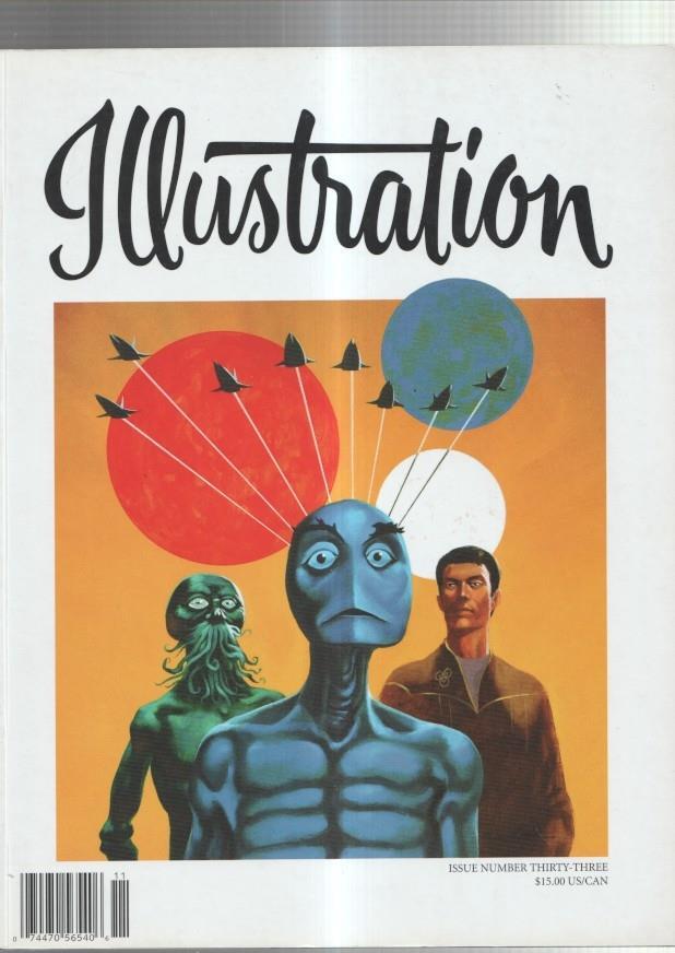 Illustration Magazine: issue number thrity-three: Jack Gaughan per Luis Ortiz