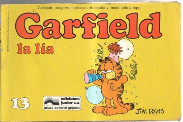 Tomito: Garfield numero 13: La lia (algo aviejado con cello lomo)