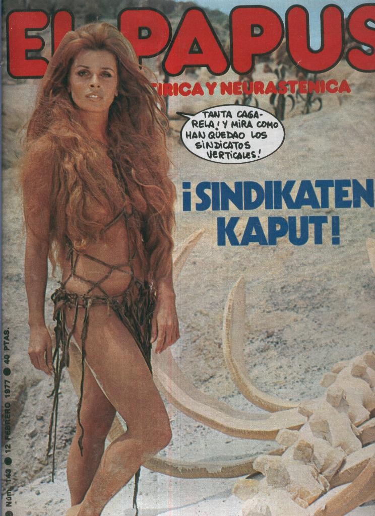 El Papus. Revista de humor numero 143: Sindikaten Kaput