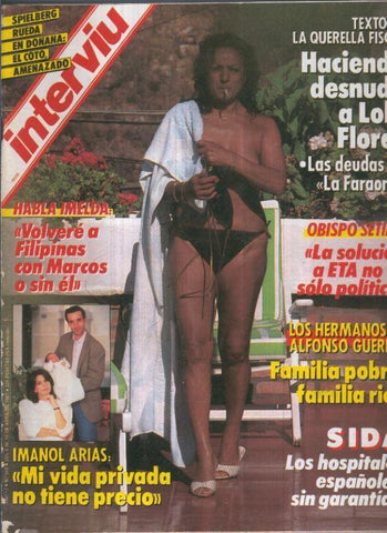 INTERVIU Numero 0569: LOLA FLORES, hacienda desnuda a La Faraona