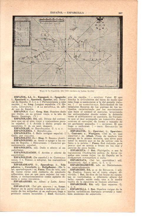 LAMINA 39062: Mapa de La Española del 1691
