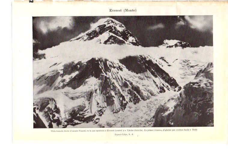 LAMINA 39073: Monte Everest