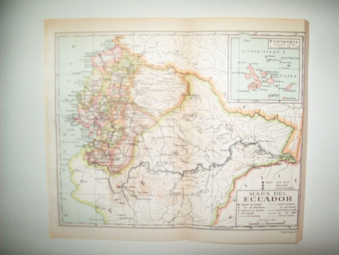 LAMINA 39083: Mapa de Ecuador