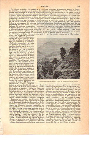 LAMINA 39007: Valle de Liebana, Cantabria