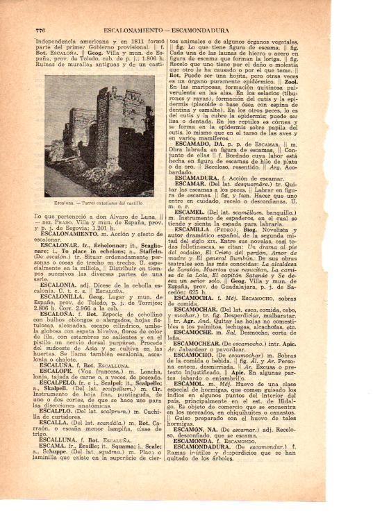LAMINA 38991: Castillo de Escalona, Toledo