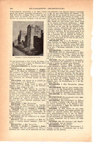 LAMINA 38991: Castillo de Escalona, Toledo