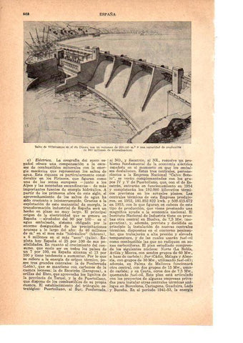 LAMINA 39014: Salto de Villalcampo en el rio Duero