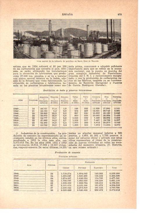 LAMINA 39016: Refineria de petroleo en Santa Cruz de Tenerife