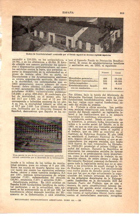 LAMINA 39035: Modelo de guarderia infantil del Estado español