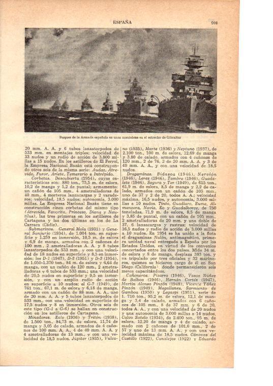 LAMINA 39029: Buques de la Armada en maniobras en Gibraltar