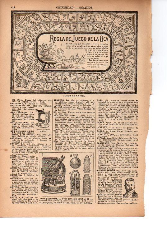 LAMINA 39163: Juego de la Oca