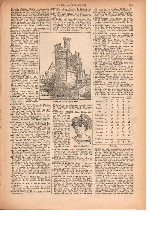LAMINA 39156: Torre de Nesle, Francia