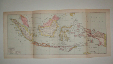 LAMINA 39206: Mapa de Indonesia