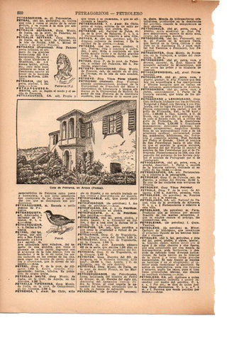 LAMINA 39191:  Casa de Petrarca en Arqua, Italia