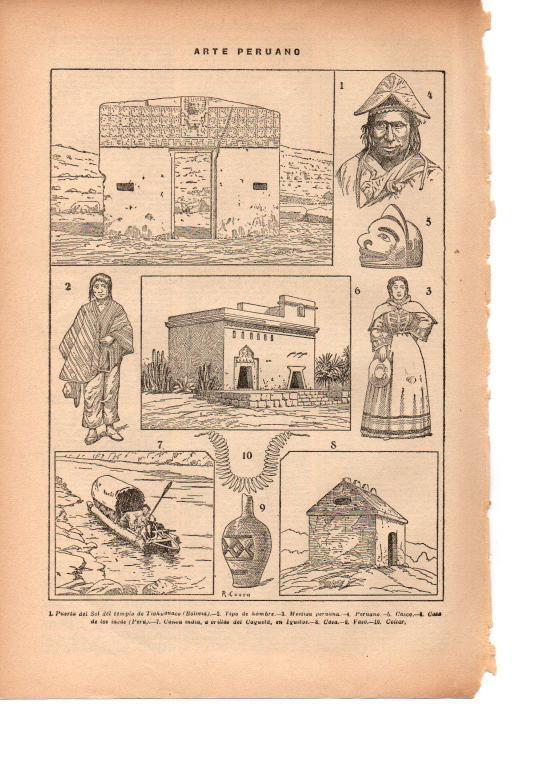 LAMINA 39189: Muestras de arte de Peru