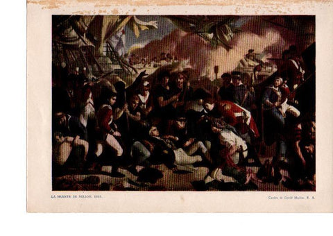 LAMINA 39153: La muerte de Nelson