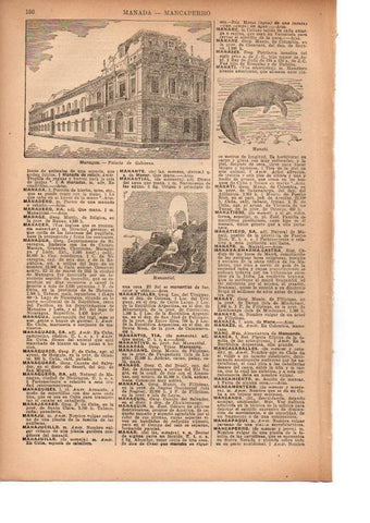 LAMINA 39108: Palacio de Gobierno de Managua, Nicaragua