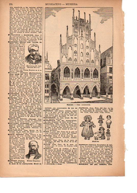 LAMINA 39144: Ayuntamiento de Munster, Alemania
