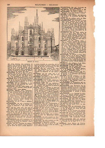 LAMINA 39129: Catedral de Milan
