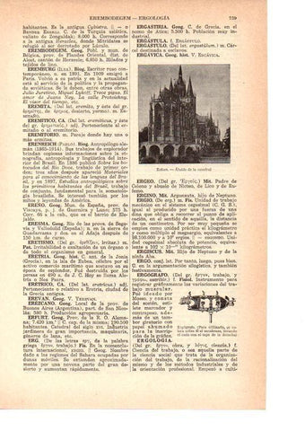 LAMINA 38988: Abside de la catedral de Erfurt, Alemania