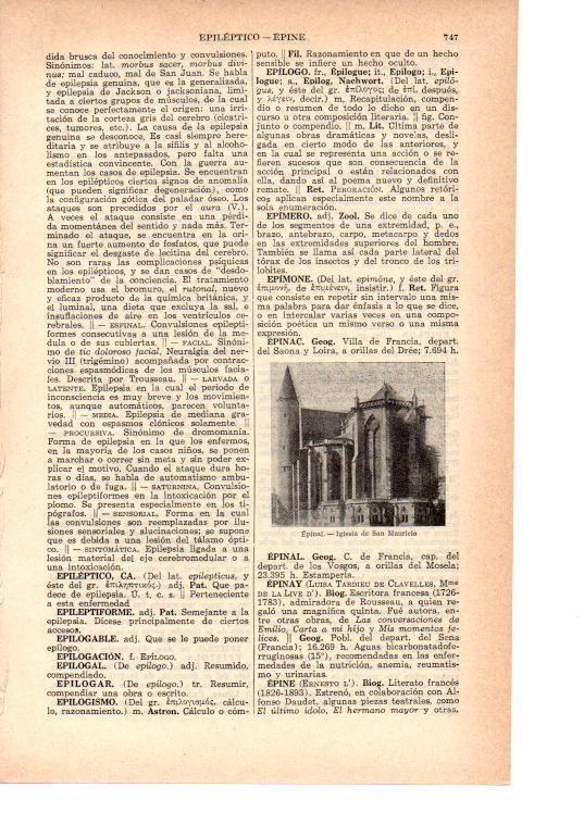 LAMINA 38986: Iglesia de San Mauricio, Epinal, Francia