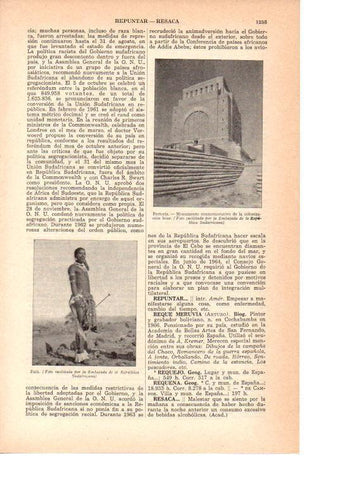 LAMINA 38826: Monumento a la colonizacion Boer en Pretoria, Sudafrica
