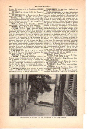 LAMINA 38873: Desbordamiento del Turia en Valencia en 1957