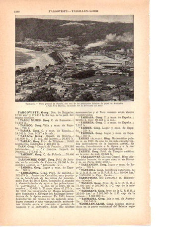 LAMINA 38861: Vista de Burnie en Tasmania