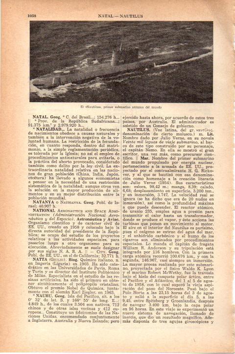 LAMINA 38784: El Nautilus, submarino atomico