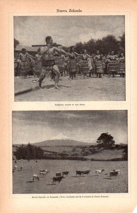 LAMINA 38794: Maoris de Nueva Zelanda