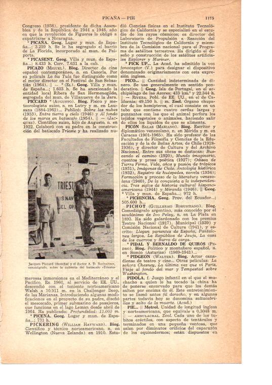 LAMINA 38810: Jacques Piccard y el doctor A D Rechnitzer en el buque Trieste